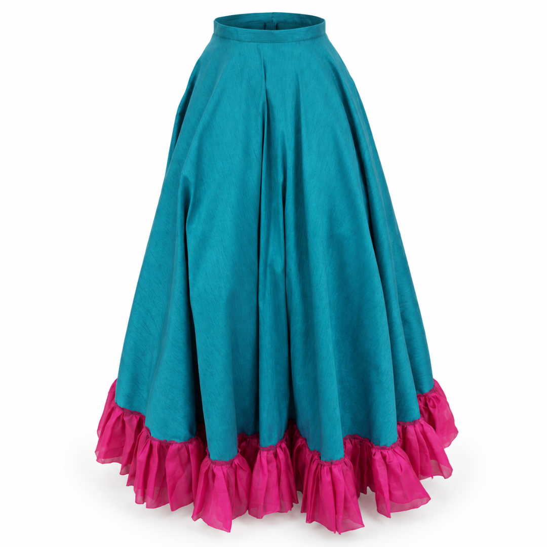Fiesta Skirt de Tafeta | Samira & Regeane