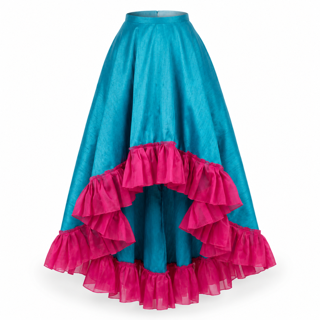 Fiesta Skirt de Tafeta | Samira & Regeane