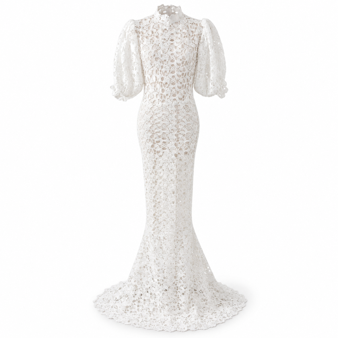 Recuerdo Dress de Guipur | Samira & Regeane