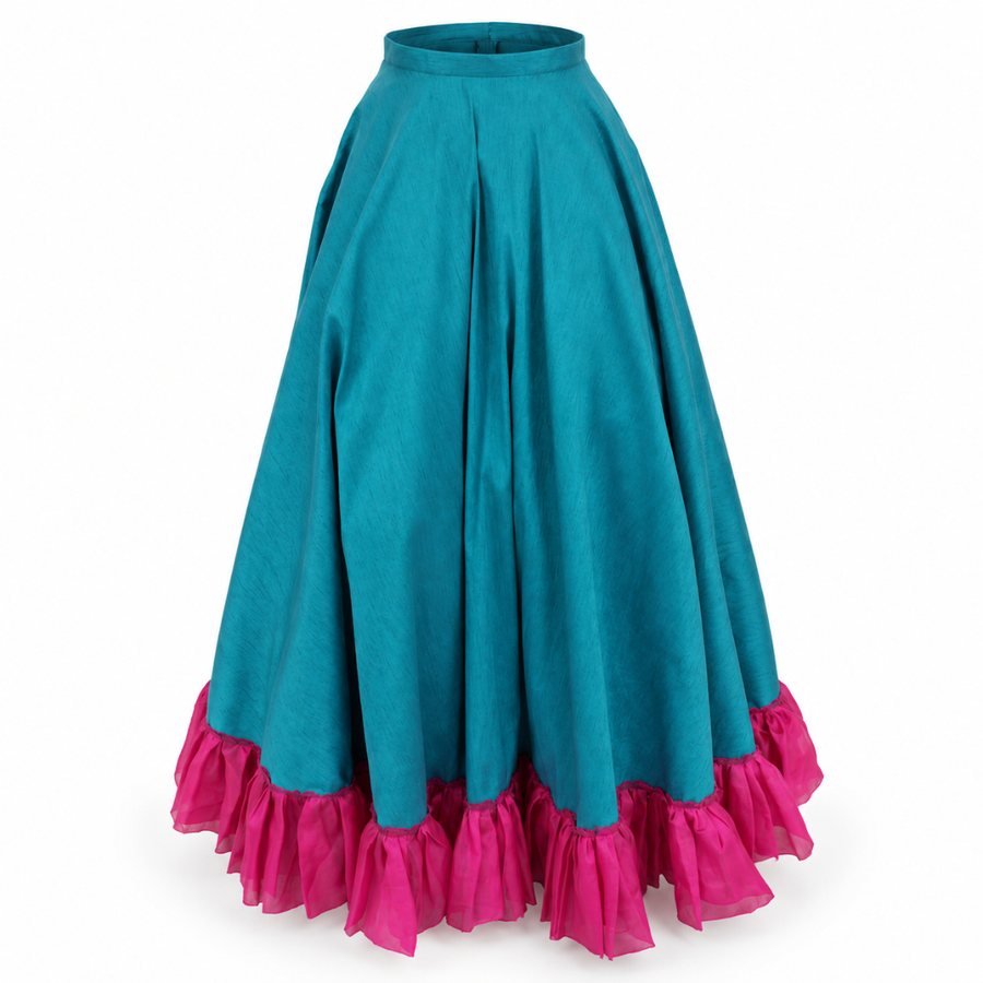 Fiesta Skirt de Tafeta | Samira & Regeane