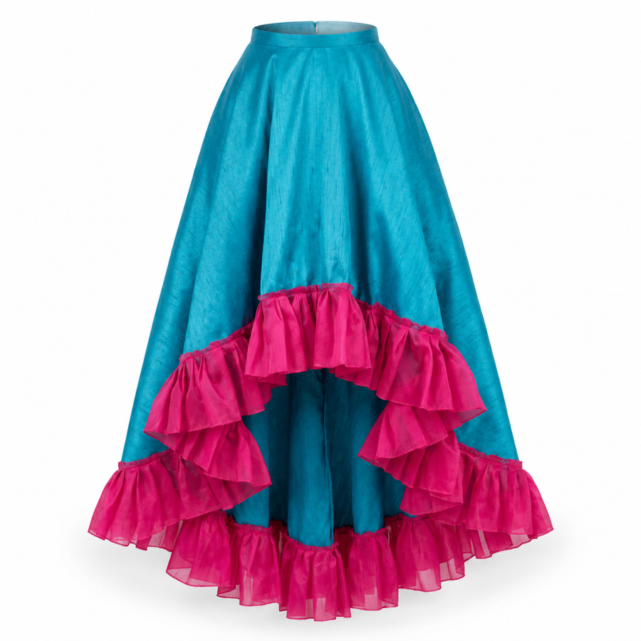 Fiesta Skirt de Tafeta | Samira & Regeane